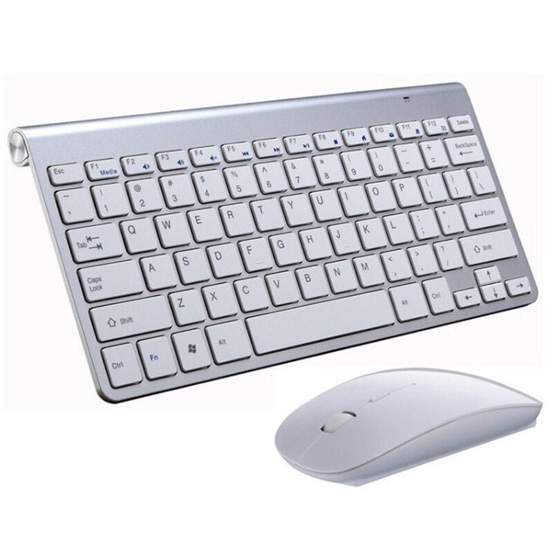 Wireless Mini Keyboard And Optical Mouse Set